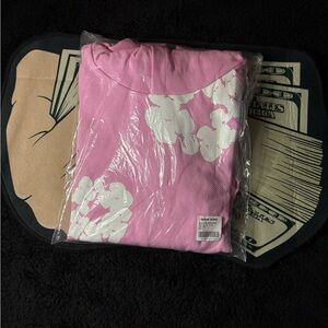 Denim Tears Pink Hoodie